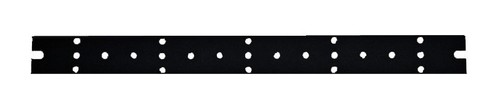 ZPAS Кабельный организатор высотой 1U (без колец), цвет черный (RAL 9005)