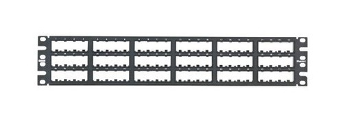 PANDUIT Модульная патч-панель повышенной плотности, устанавливаемая впотай, с лицевыми панелями сзади, 72 порта