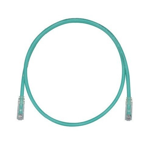 PANDUIT Патч-корд TX6 PLUS UTP, Cat.6, с модульными разъёмами TX6™ PLUS на обоих концах, 24 AWG, 1 м, зеленый