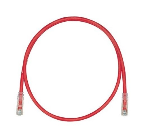 PANDUIT Патч-корд TX6 PLUS UTP, Cat.6, с модульными разъёмами TX6™ PLUS на обоих концах, 24 AWG, 2 м, красный