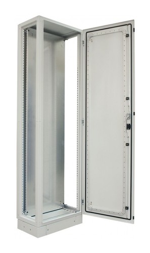 ZPAS (WZ-1951-01-12-011) Корпус электрического шкафа серии SZE2, 2000x600x500мм (ВхШхГ) с передней дверью, задней панелью, с монтажной панелью, цвет серый (RAL 7035) (WZ-3820-01-12-011)
