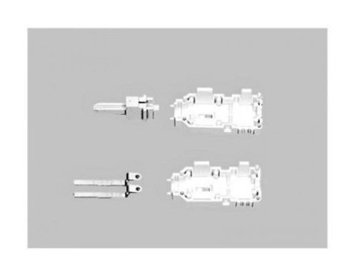 Krone Комплект сборочный для штекера 2/1x2 пол., с маркировкой