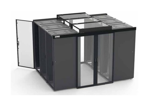 ZPAS Комплект раздвижных дверей холодного коридора для шкафов Z-SERVER глубиной 1000 мм, 45U, черный (RAL9005)