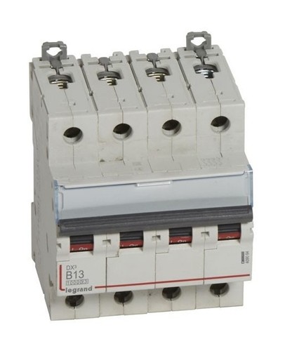 LEGRAND Автоматический выключатель, серия DX3, B13A, 16kA, 4-полюсный
