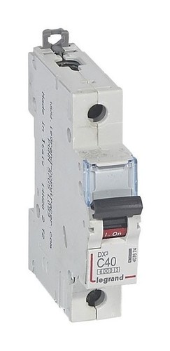 LEGRAND Автоматический выключатель, серия DX3, С40A, 10kA, 1-полюсный
