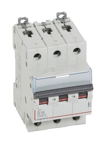 LEGRAND Автоматический выключатель, серия DX3, B16A, 10кА, 3-полюсный
