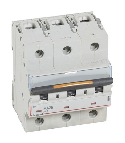 LEGRAND Автоматический выключатель, серия DX3, MA25A, 25кА, 3-полюсный
