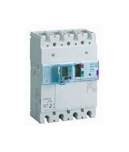 LEGRAND Автоматический выключатель с электронным расцепителем, измерительным блоком и дифференциальной защитой, серия DPX3 250, 40A, 50kA, 4-полюсный