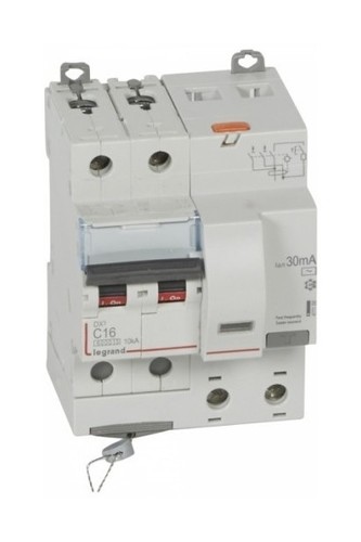 LEGRAND Дифференциальный автоматический выключатель, серия DX3, 16A, 30mA, 2-полюсный