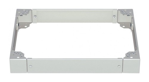 ZPAS Комплект уголков для цоколя, высотой 100 мм, без ножек, цвет серый (RAL 7035) (4шт.) (аналог WZ-1982-02-00-011)