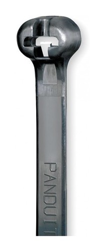 PANDUIT Кабельная стяжка Dome-Top® с металлическим зубцом Barb Ty, 203 х 3.6 мм, погодоустойчивый нейлон 6.6, цвет черный (1000 шт.)