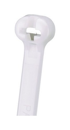 PANDUIT Кабельная стяжка Dome-Top® с металлическим зубцом Barb Ty, 102 х 2.4 мм, миниатюрная, нейлон 6.6, цвет натуральный (1000 шт.)