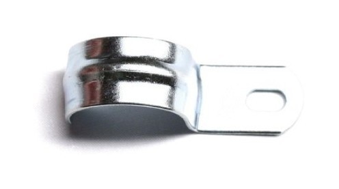 DKC / ДКС Держатель оцинкованный для кабеля и труб, односторонний, ф25-26мм (розница)