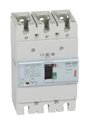 LEGRAND Автоматический выключатель с термомагнитным расцепителем, серия DPX3 250, 160A, 36kA, 3-полюсный
