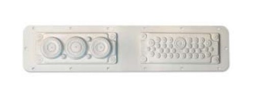 DKC / ДКС Фланец кабельный без перфорации, тип1 (330x100 мм), для шкафов серии СЕ