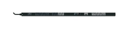 PANDUIT Блок розеток вертикальный SmartZone™ G5 Rack PDU, серия MSPO, контролируемый, однофазный, 32A, 230V, 20 х IEC 60320 C13 + 4 x IEC 60320 C19, кабель питания 3 м с вилкой IEC 60309 2P+E 6h 32A, 1750.1мм x 50.8мм x 53.3мм (ДхШхГ), цвет черный