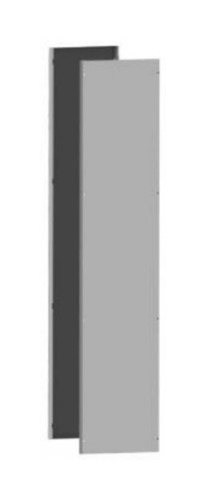 DKC / ДКС Комплект боковых панелей, 1400x400мм (ВхГ), для шкафов серии CQE, сталь, цвет серый RAL 7035
