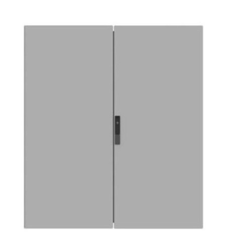 DKC / ДКС Дверь сплошная, 1600x1000мм (ВхШ), двустворчатая, для шкафов серий DAE/CQE, IP65, цвет серый RAL 7035