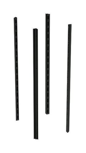 DKC / ДКС Комплект вертикальных стоек, В=1400мм, в упаковке-4шт, для шкафов серии CQE, сталь, цвет черный RAL9005
