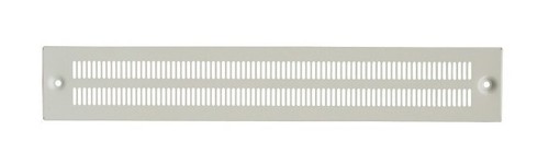 ZPAS Панель сборного цоколя перфорированная, для шкафов IT, длина боковой панели цоколя 1000 мм, общий размер стенки цоколя 1200 мм, серая (RAL 7035)