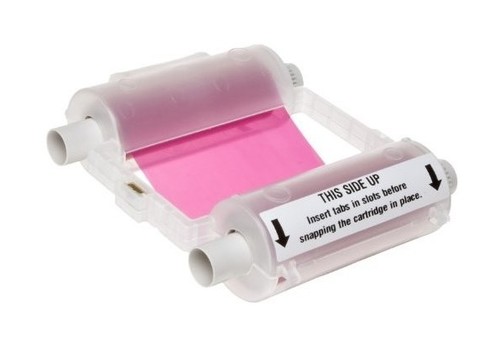 BRADY Риббон 105 мм триадный розовый для принтера Globalmark. Длина 60 м.