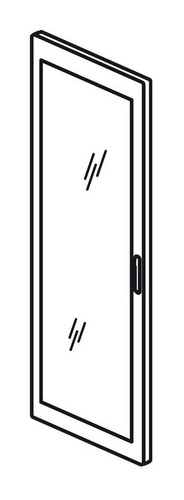 LEGRAND Реверсивная дверь остекленная - XL3 4000 - ширина 725 мм