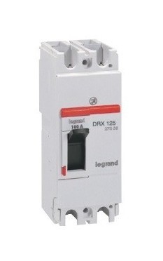 LEGRAND Автоматический выключатель с термомагнитным расцепителем, серия DRX125, 75A, 36кА, 2-полюсный