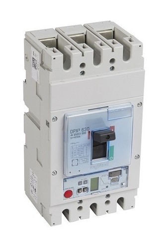 LEGRAND Автоматический выключатель с электронным расцепителем S2 с измерительным блоком, серия DPX3 630, 400A, 36kA, 3-полюсный