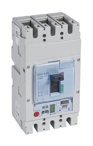 LEGRAND Автоматический выключатель с электронным расцепителем S2 с измерительным блоком, серия DPX3 630, 400A, 70kA, 3-полюсный