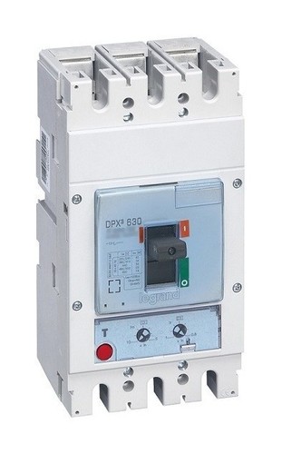LEGRAND Автоматический выключатель с термомагнитным расцепителем, серия DPX3 630, 500A, 36kA, 3-полюсный