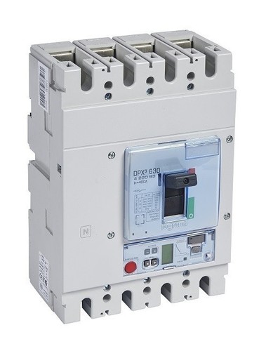 LEGRAND Автоматический выключатель с электронным расцепителем S2, серия DPX3 630, 400A, 100kA, 4-полюсный