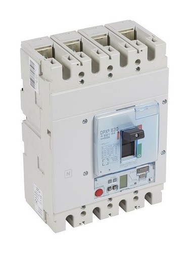 LEGRAND Автоматический выключатель с электронным расцепителем Sg, серия DPX3 630, 500A, 36kA, 4-полюсный