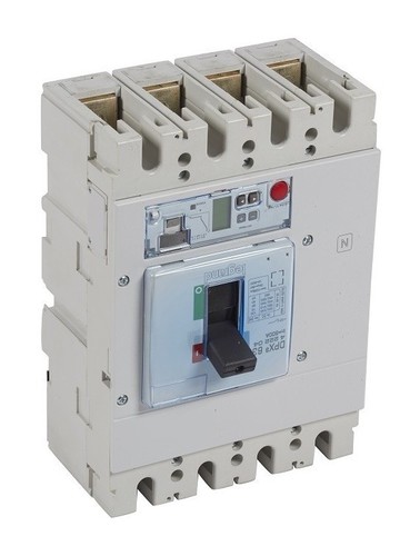 LEGRAND Автоматический выключатель с электронным расцепителем Sg и измерительным блоком, серия DPX3 630, 500A, 70kA, 4-полюсный