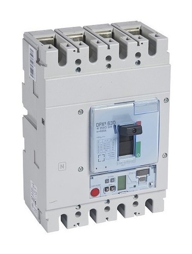 LEGRAND Автоматический выключатель с электронным расцепителем S2, серия DPX3 630, 630A, 100kA, 4-полюсный