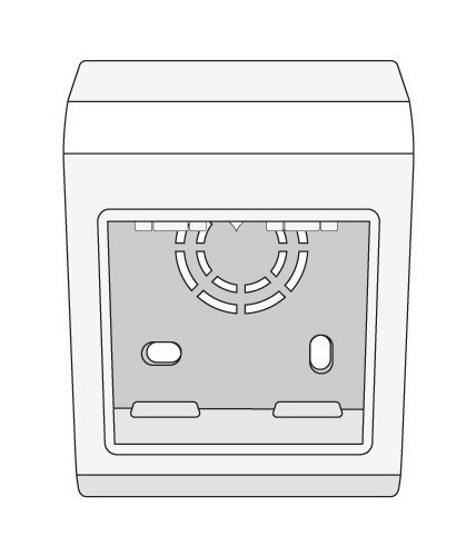 DKC / ДКС In-liner Classic PDB Коробка монтажная для ЭУИ, 2М, пластик, цвет белый, BRAVA
