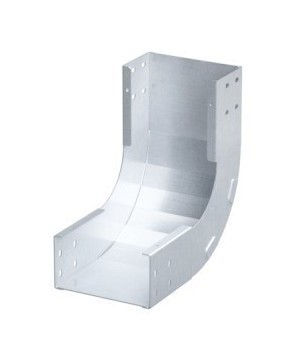 DKC / ДКС Угол вертикальный внутренний 90 градусов 30х200, 0,8 мм, AISI 304 в комплекте с крепежными элементами и соединительными пластинами, необходимыми для монтажа