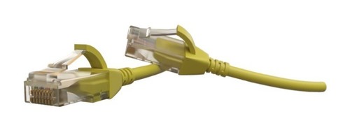 Hyperline Патч-корд U/UTP, категория 6 (100% Fluke Component Tested), 28AWG, LSZH, 1.5 м, желтый