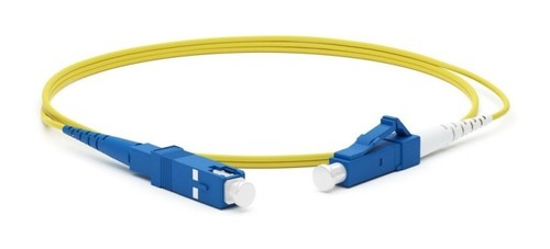 Hyperline Патч-корд волоконно-оптический (шнур) SM 9/125 (OS2), LC/UPC-SC/UPC, 2.0 мм, simplex, LSZH, 50 м