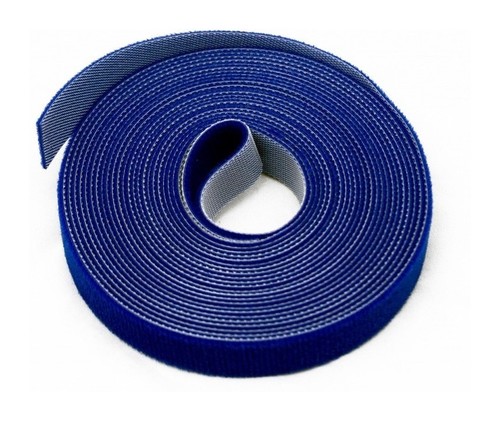 Hyperline Лента (липучка) в рулоне, ширина 9 мм, длина 5 м, синяя