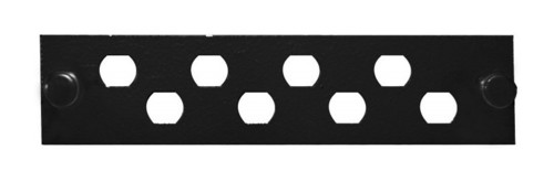 Hyperline Лицевая панель (модуль) для установки 8-FC(ST), черная