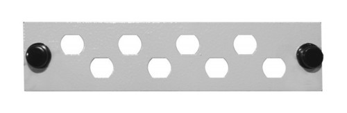 Hyperline Лицевая панель (модуль) для установки 8-FC(ST), серая