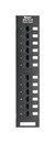PANDUIT Настенная патч-панель DP6 PLUS GP6, категория 6, 12 портов, (монтируется на кронштейн WB89D)