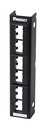 PANDUIT Настенная модульная патч-панель Mini-Com®, 12 портов (монтируется на кронштейн WB89D)