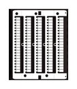 DKC / ДКС CNU/8/037, 100/ G отпечатанных маркировочных табличек