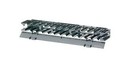 PANDUIT Горизонтальный кабельный организатор с крышкой, 19", 1U, 44 x 483 x 95 мм