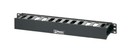 PANDUIT Горизонтальный кабельный организатор с крышкой, 19", 1U, 44 x 483 x 94 мм