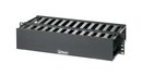 PANDUIT Двухстороний горизонтальный кабельный организатор с крышками, 19", 2U, 89 x 483 x 226 мм
