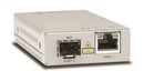 Allied Telesis Медиаконвертер 10/100/1000T - 1000X/SFP, блок питания переменного тока (до 500 м)