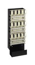 PANDUIT Настенный 288-парный кросс (72 порта) GP6™ PLUS, категория 6, в комплекте 4-парные блоки
