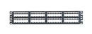 PANDUIT Модульная патч-панель Mini-Com® M6 19", 48 портов, 2U с маркерами